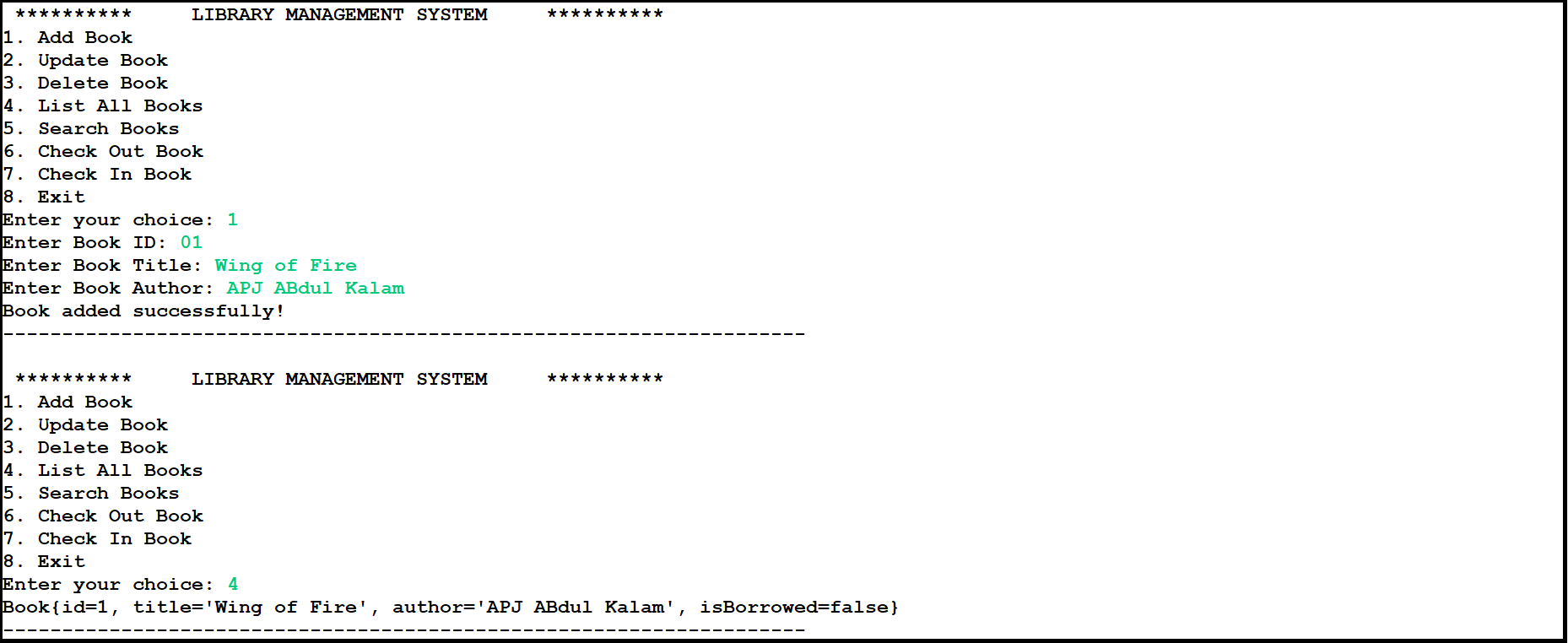 Software Screenshot